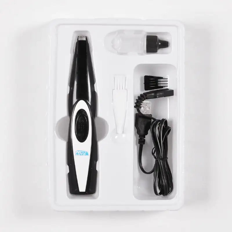 USB Rechargeable Pet Nail Trimmer and Grooming Tool